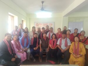 नेवाः पत्रकार राष्ट्रिय दबूया येँ जिल्लाया न्हू ज्यासना पुचःयात ज्यापु महागुथि नेपाःपाखें लसकुस